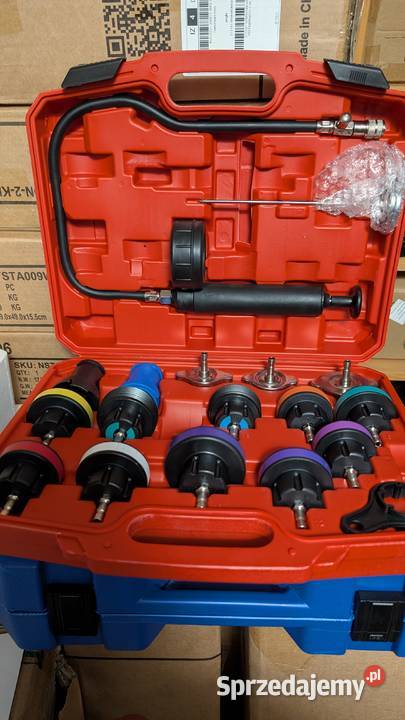 Tester szczelności układu chłodzenia samochodu Gliwice