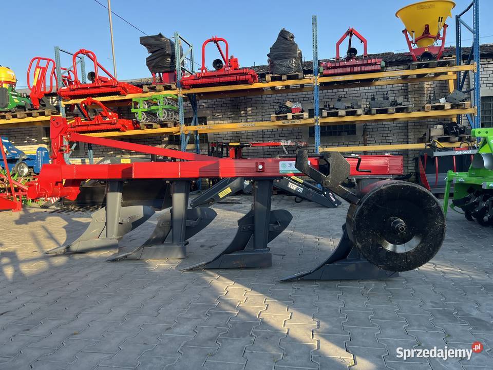 Pług zagonowy podwyższany 4 skibowy 2 3 5 SKIBY lubelskie Biłgoraj sprzedam