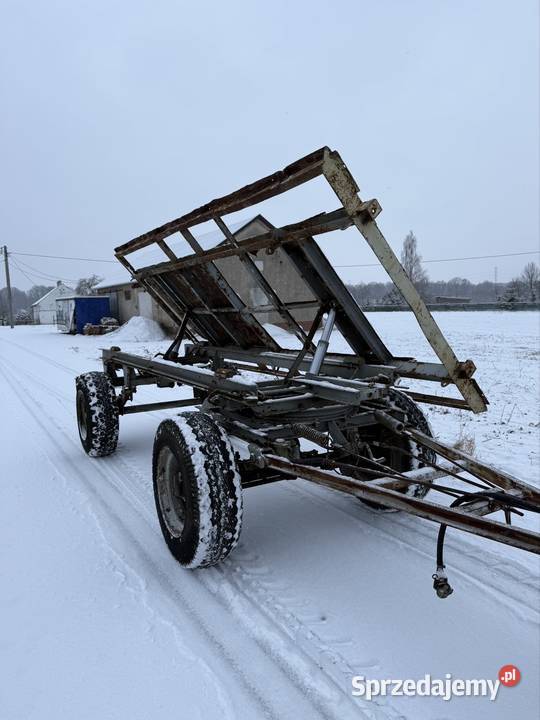 Przyczepa Rolnicza Wywrotka 6t Hl Hw 6011 Hk Thk Bolesławiec
