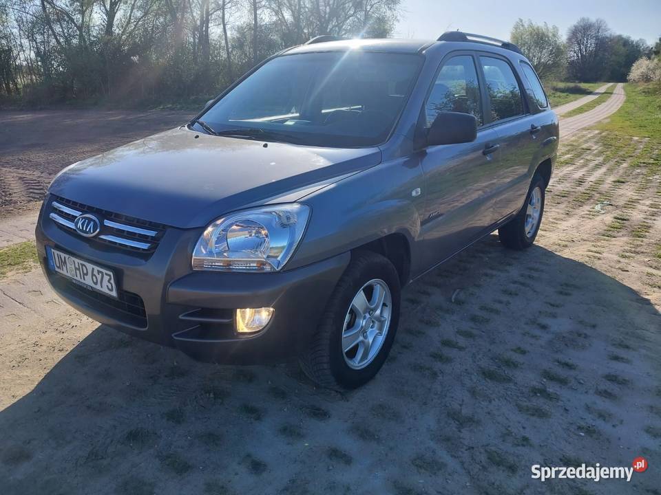 Kia Sportage 2007 r 4x4 120 przebiegu elektryczne szyby zachodniopomorskie Gryfino