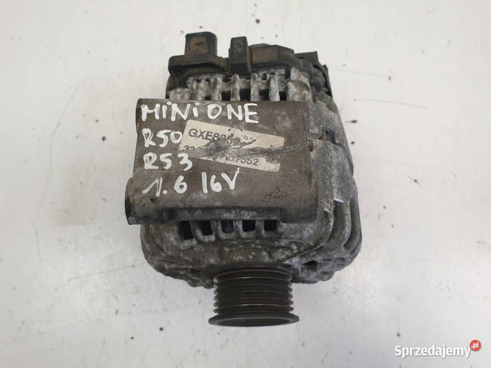 ALTERNATOR Mini One R50 R53 16 16V bosch Układ elektryczny silnika Chełm