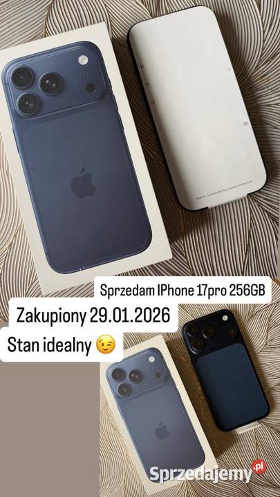 iPhone 17pro 256 GB STAN IDEALNY Warszawa