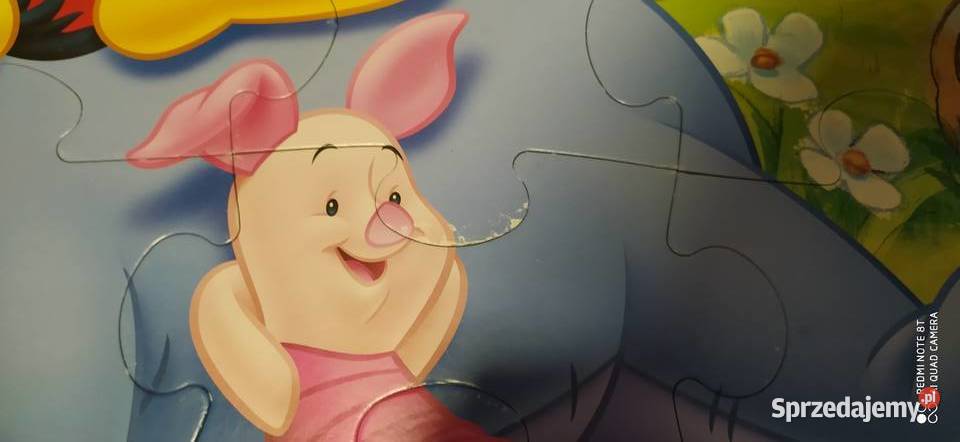 puzzle Kubuś Puchatek duże Poznań