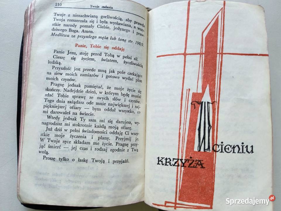 Modlitewnik 1966 r Rybnik sprzedam