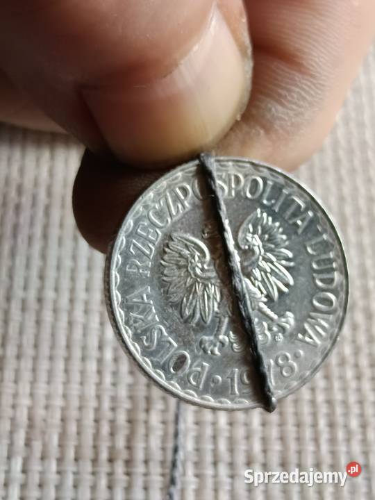 sprzedam monete 1 zloty 1978 lekka skrętka Chełm
