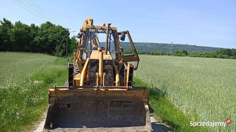 Koparko ładowarka cat 428 Koparko ładowarki Kamieńsk sprzedam