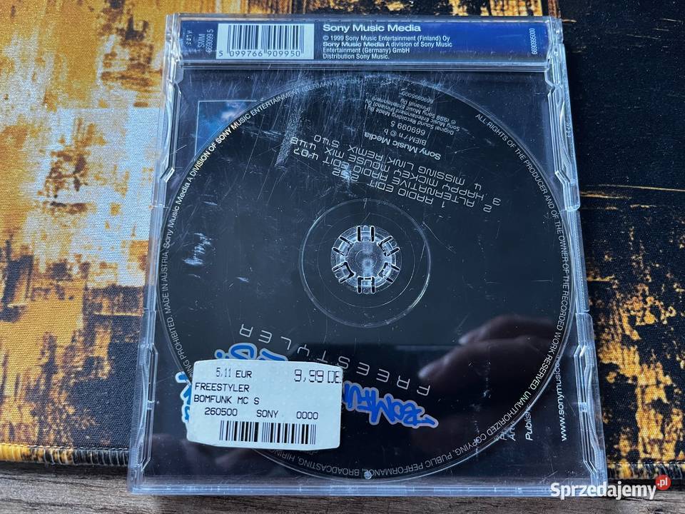 Bomfunk MCs Freestyler Breakbeat Hard House CD Płyty i kasety Błażejowice