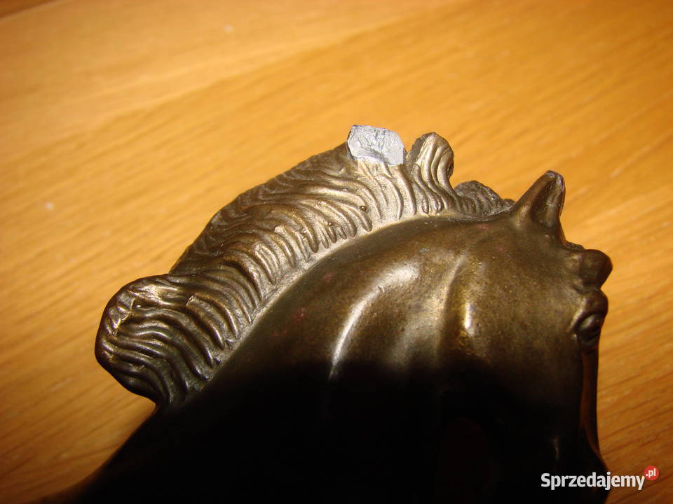 metalowa figurka konia pomorskie Pruszcz Gdański