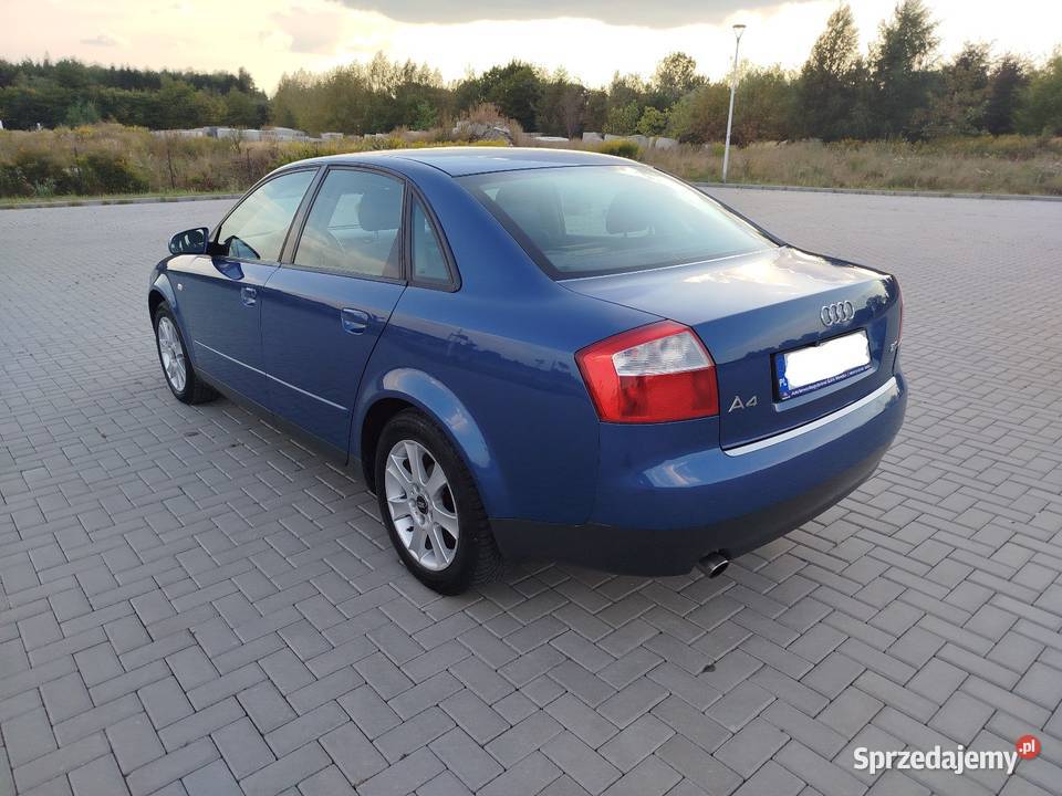A4 B6 20 Benzyna Gaz sekwencja 2002 SEDAN 130KM Świdnik
