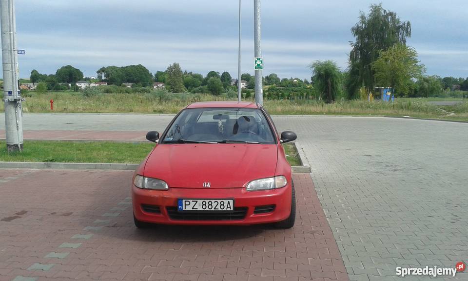 Honda civic V jajo czerwona strzala remoncie Zamość