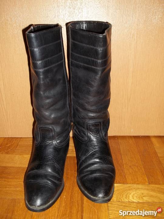 Oficerki skórzane 36kozaki Moda i Styl Łódź