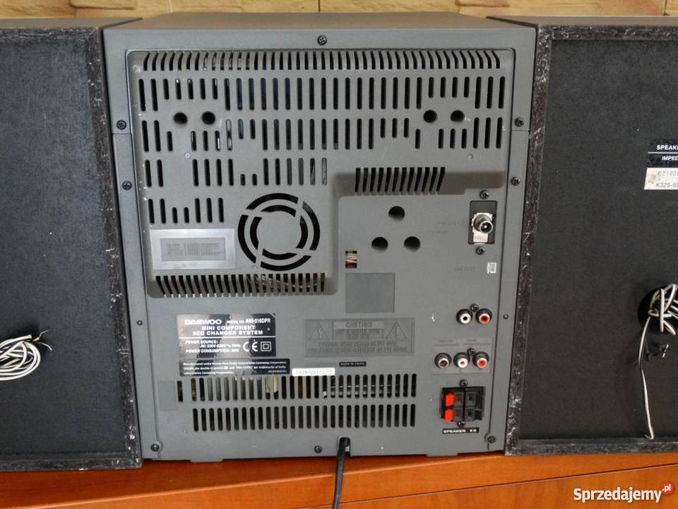 Wieża audio z kolumnami mocna i ładnaWYSYŁKA Elektronika podkarpackie Jasło