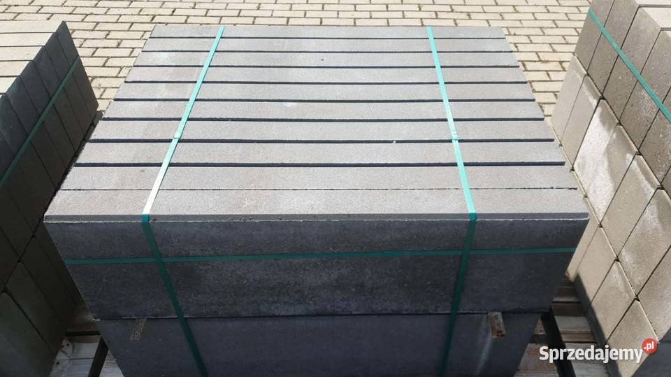 Sprzedam obrzeża betonowe 6x20x100 szare lubuskie Żary