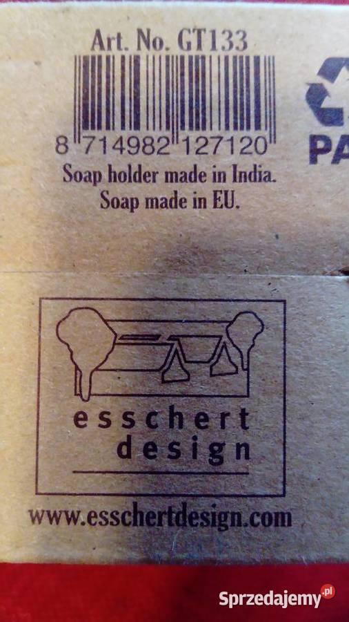 Uchwyt do mydła aluminiowy esschert design sprzedam