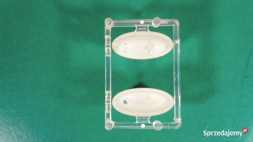 Przycisk podwójny biały do panelu sterowania Części i Akcesoria śląskie Chorzów