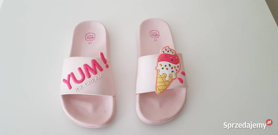 Cool Club Klapki dziewczęce różowe 31 mazowieckie Warszawa