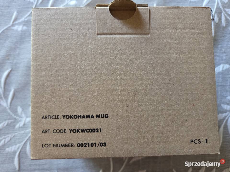Kubek Yokohama czarny Warszawa