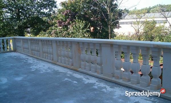 Balustrady na taras schody balkon itp piaskowiec sprzedam