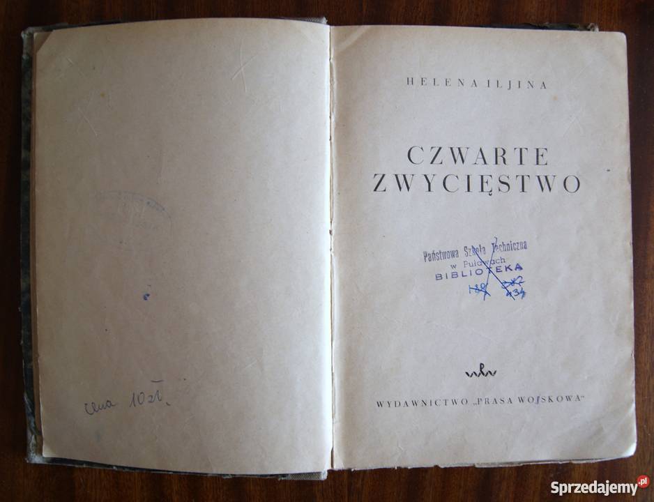 Helena Iljina Czwarte zwycięstwo 1949 Proza i poezja Parczew