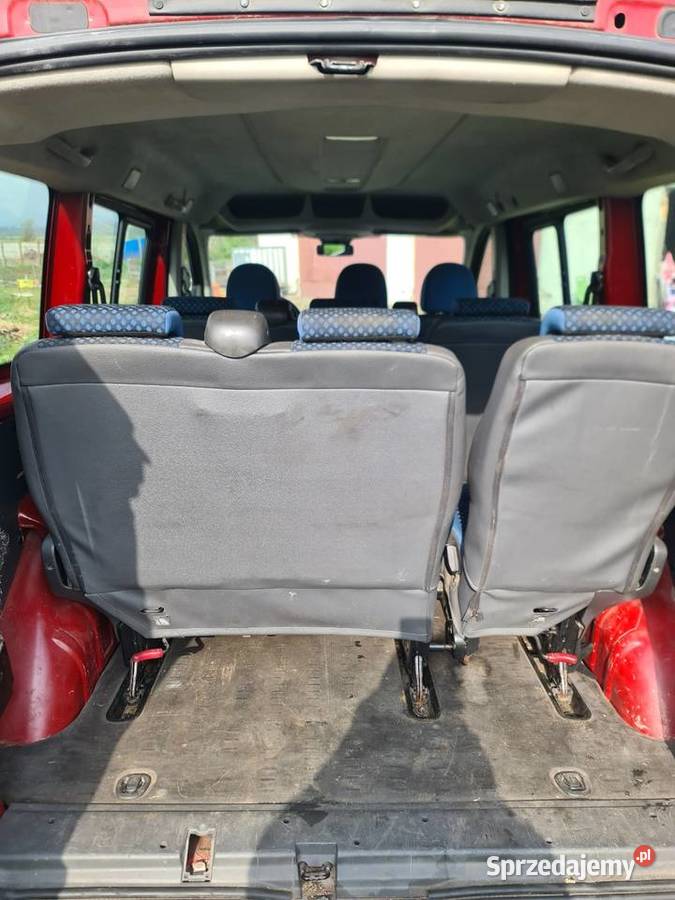 Fiat Scudo 16 Diesel 90 2007 Czerwony 9 osobowy dolnośląskie Dzierżoniów