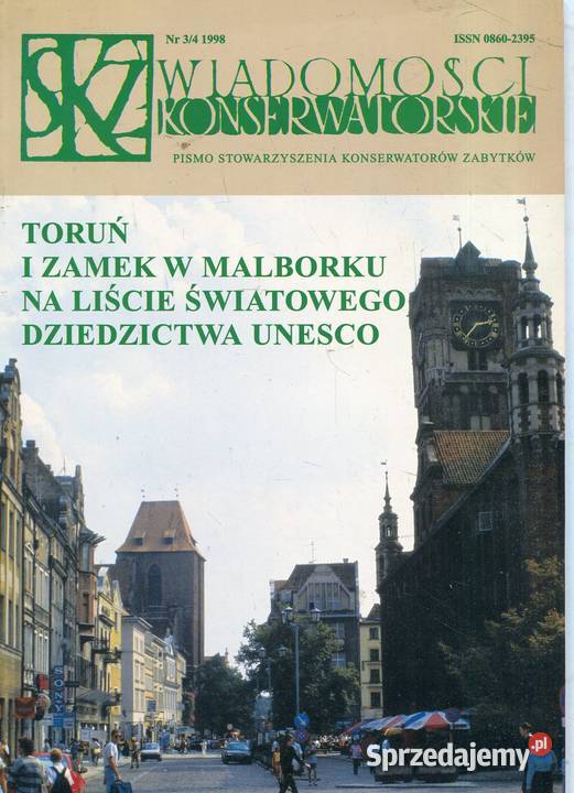 Wiadomości Konserwatorskie 3 4 1998 Kultura i Rozrywka zachodniopomorskie Szczecin