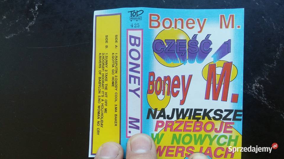 Kaseta magnetofonowa Boney M Największe przeboje Siemiatycze