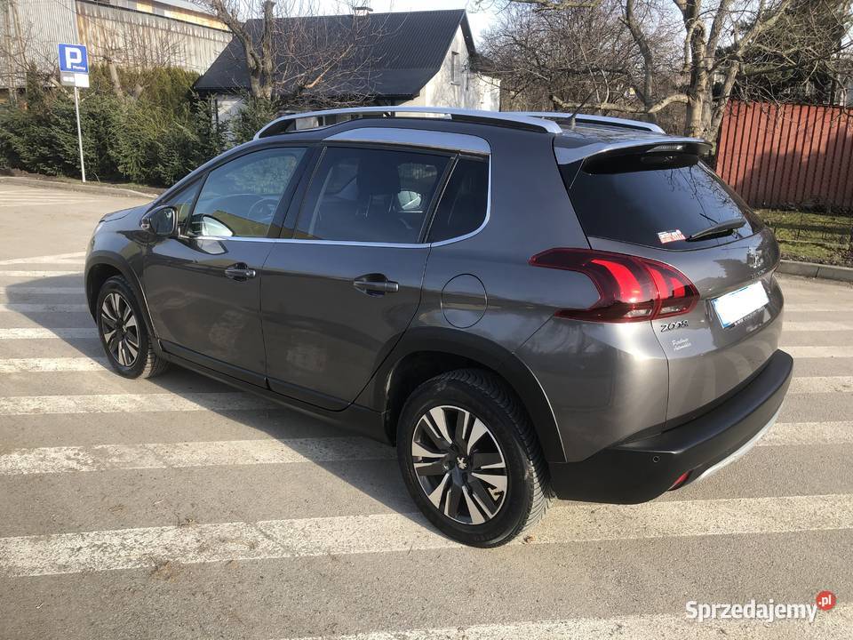 Peugeot 2008 16 bluHDI Panorama Pół skóra małopolskie Proszowice