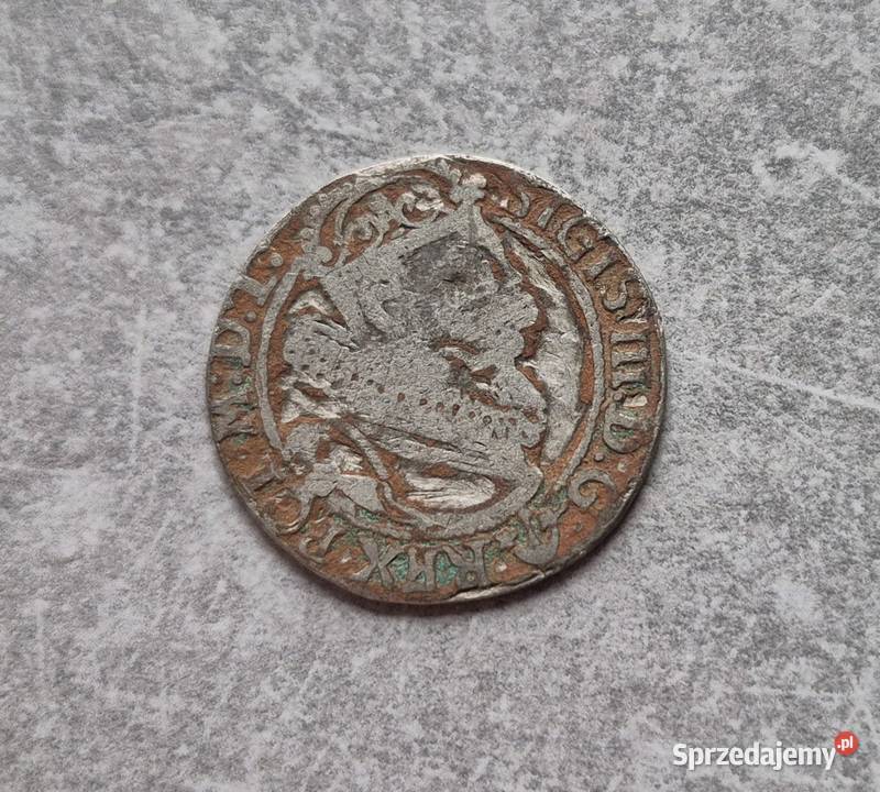 125 POLSKA srebro Szóstak 1624 r Wola Kruszyńska