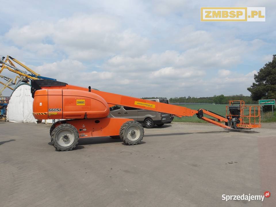 Podnośnik koszowy teleskopowy 22m JLG 660SJ 4x4 Pleszew