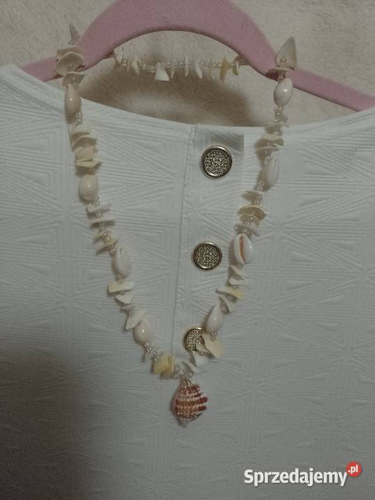 Hiszpańskie korale z Madrytu naszyjnik muszelki małopolskie Kraków