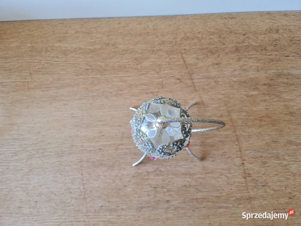 Szklana zdobiona bombka dekoracyjna jojo Warszawa sprzedam