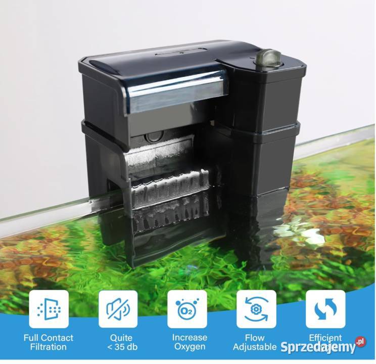 Filtr akwariowy Hygger 1580 L małopolskie Gdów