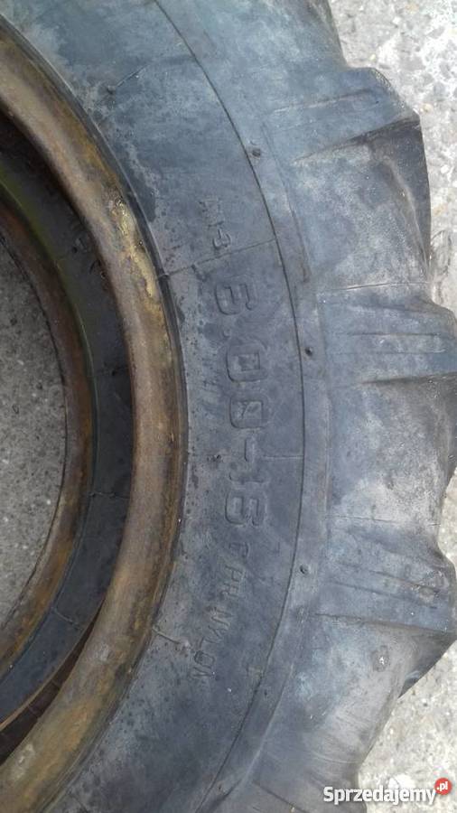 Opony 600 x 16 jodła Stomil nieuszkodzony Bochnia