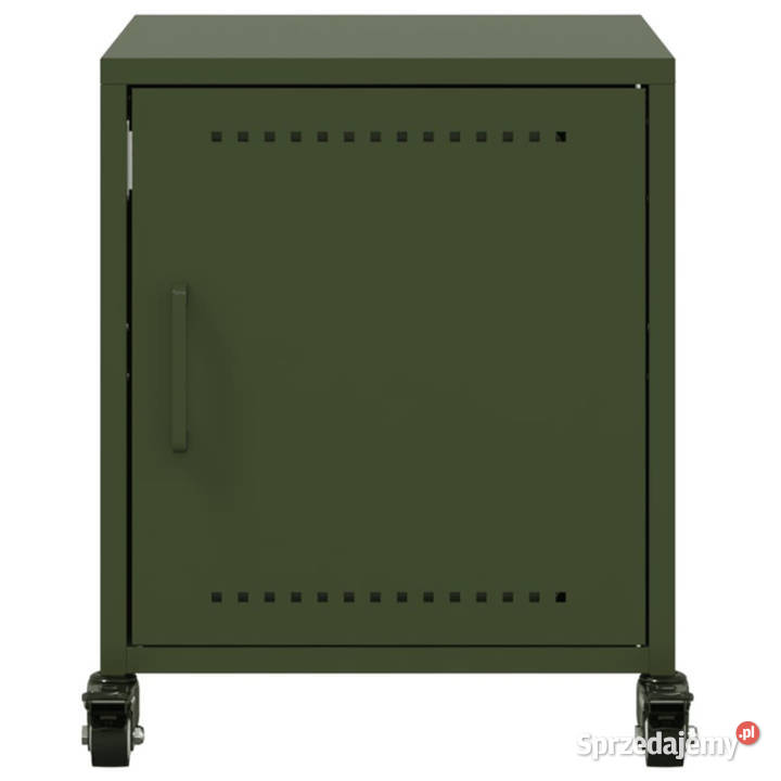 Szafka nocna oliwkowa zieleń 36x39x435 stal Warszawa