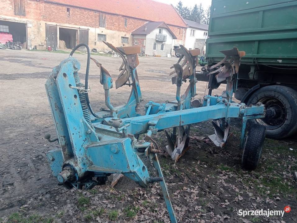 Pług 3skiby Rabe obrotowy nieuszkodzony Pieszyce