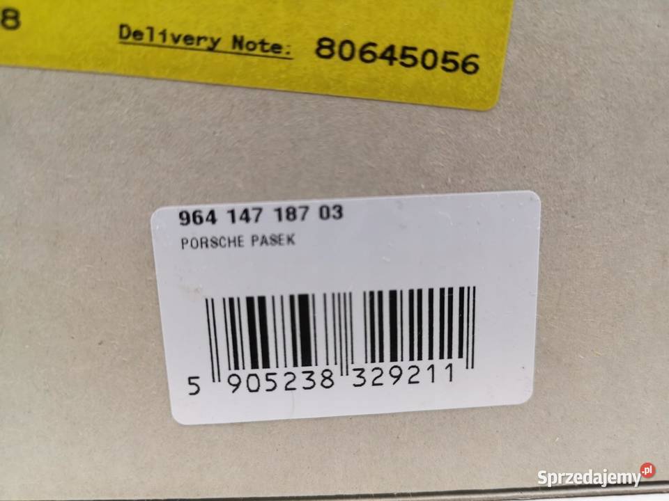 PASEK KLINOWY PORSCHE 911 CARRERA 24 8494 NOWY osobowe