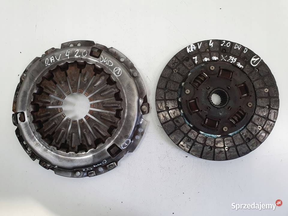 Toyota Rav IV II 4 20 D4D TARCZA DOCISK sprzęgło osobowe Chełm