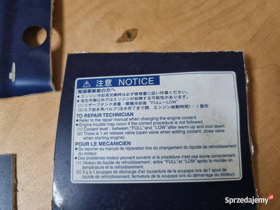 Subaru naklejki czynnika I inne Śrem