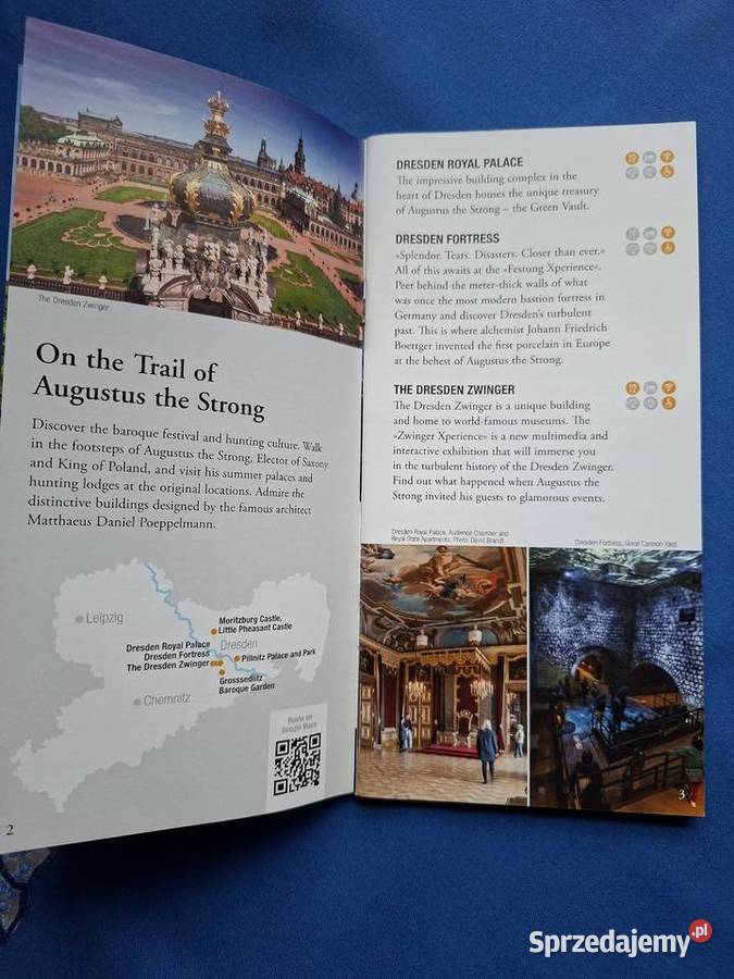 Drezno i Saksonia travelbook Bezdroża Ergo Książki i Podręczniki Kraków