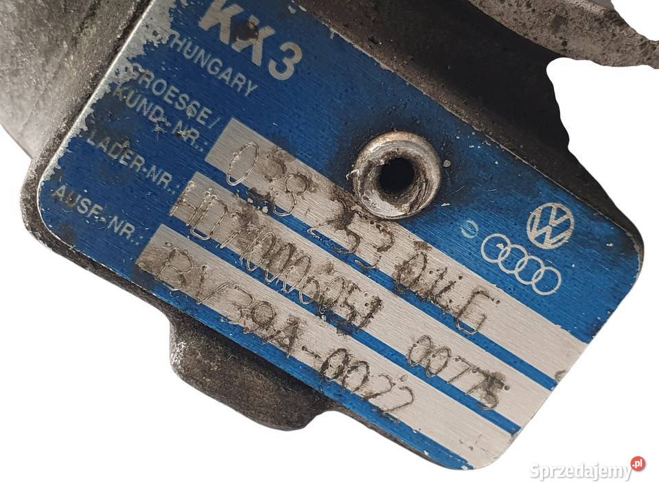 TURBOSPRĘŻARKA VW Golf V Passat B6 Touran 19 TDI osobowe Chełm