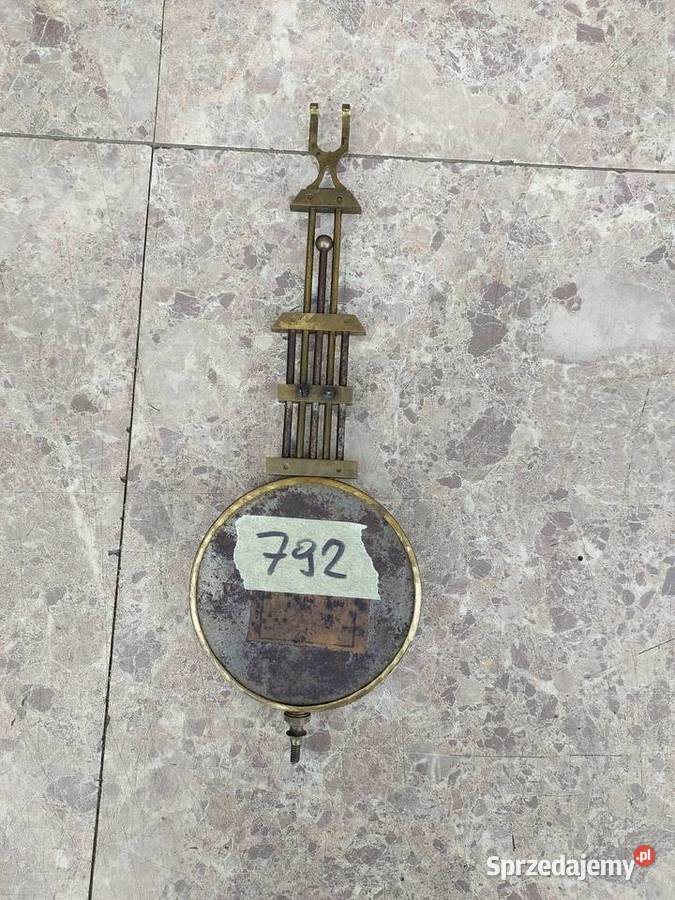 792 Wahadło rusztowe zegara ściennego Junghans 8 Tczew sprzedam
