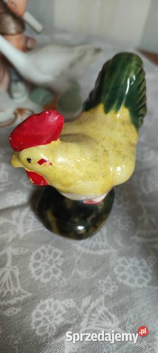 Chłopiec z Gąskami Figurka i Parka Kogut Kurka Kielce sprzedam
