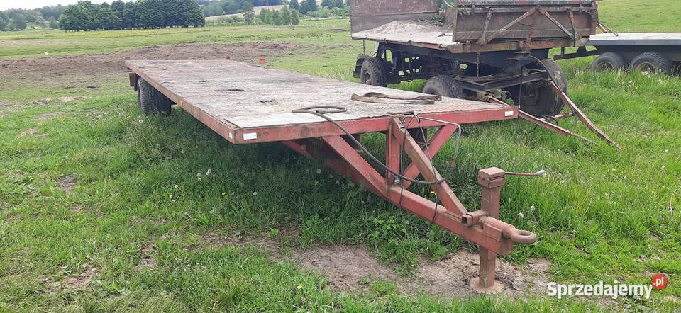Przyczepa platforma do balotow warmińsko-mazurskie Lubomino