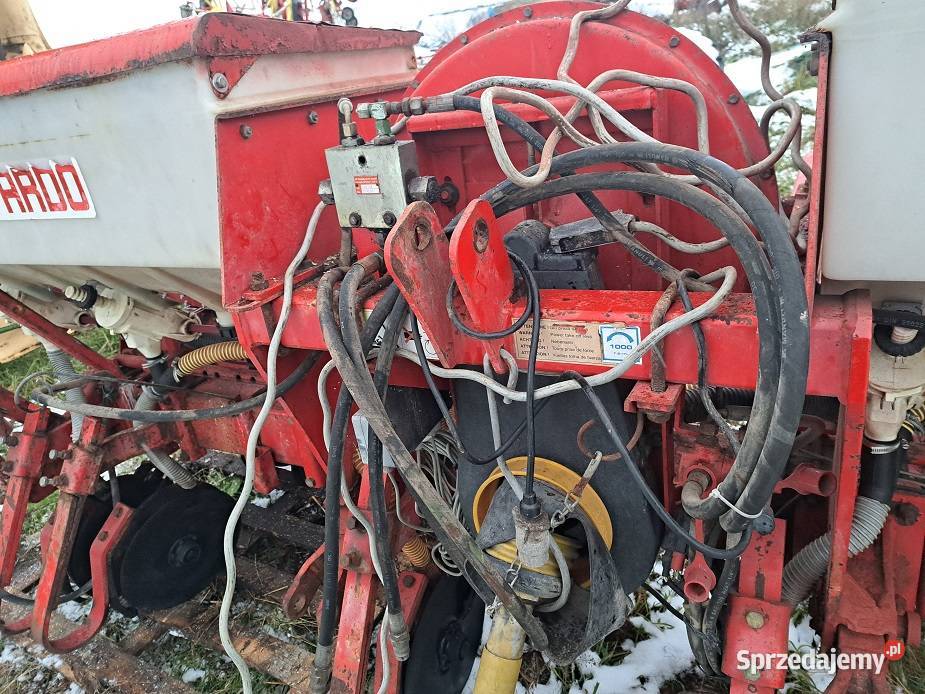 siewnik Gaspardo 6 talerzowydo kukurydzy podlaskie Wysokie Mazowieckie