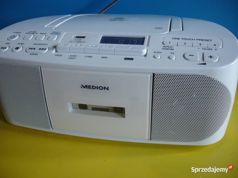 Radiomagnetofon z CD MEDION MD43089 Elektronika lubuskie