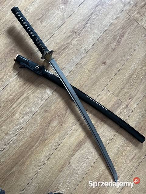 Katana miecz samurajski wykonany współcześnie Mrągowo