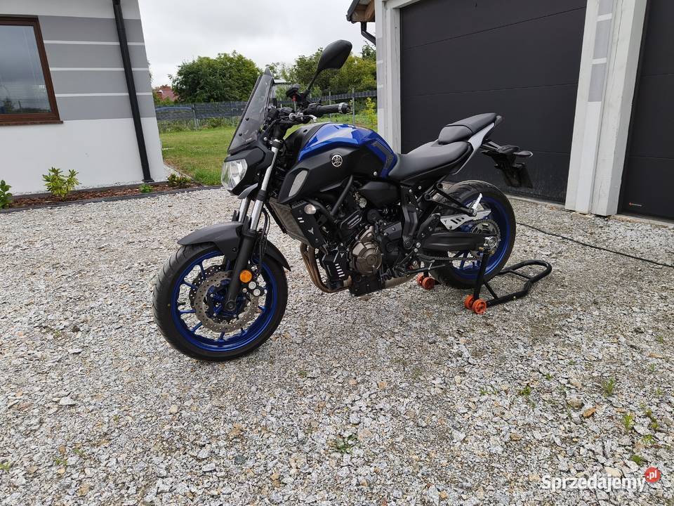 Yamaha MT07 2020 4382 przebieg Kategoria A2 Wrocław