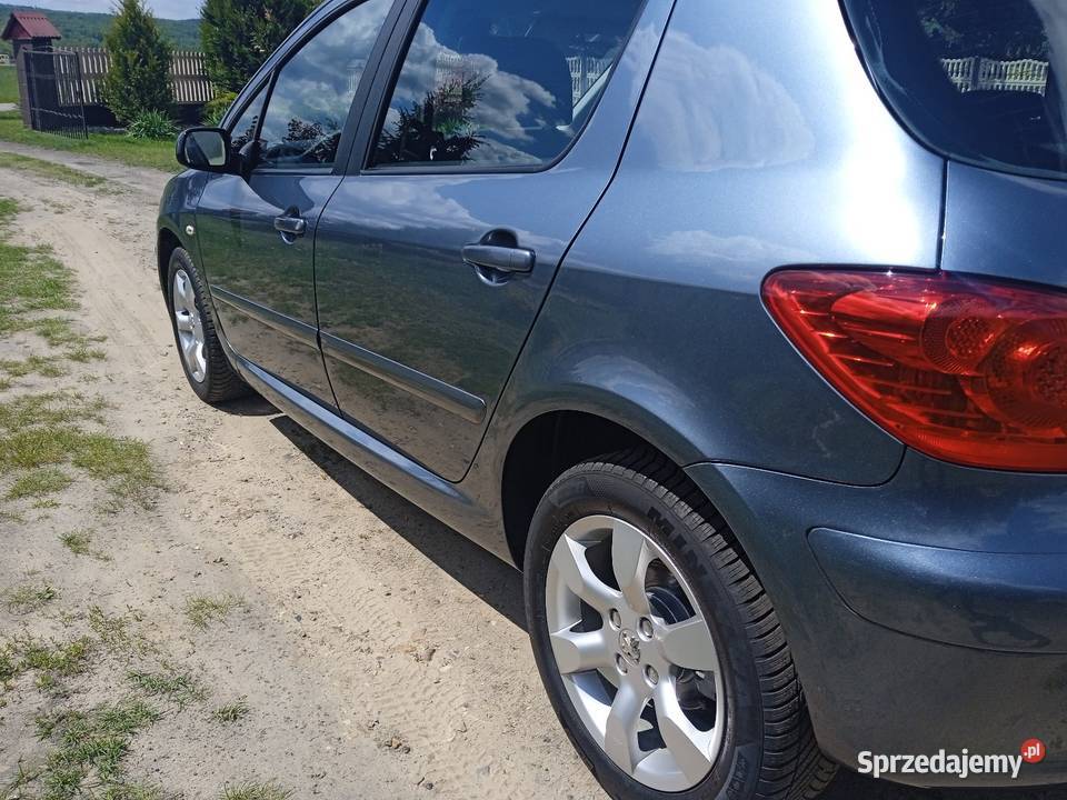 Peugeot 307 16 BenzynaKlimatyzacja210Prrzebieg światła LED świętokrzyskie Łagów sprzedam