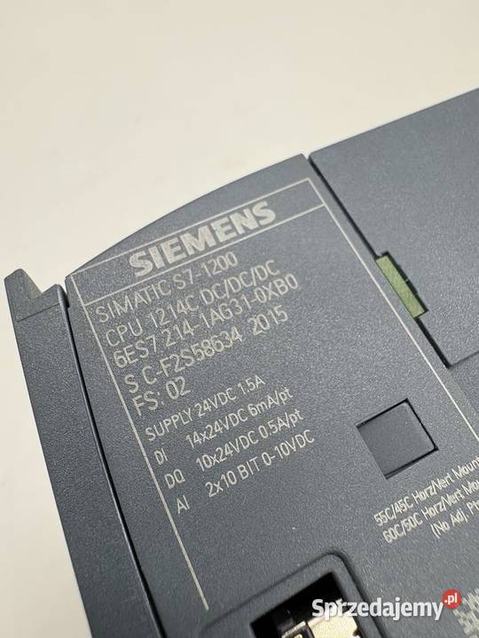 Siemens 6ES7 2141AG310XB0 CPU Mdule mazowieckie