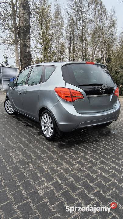 Opel Meriva B 14T 140 Zadbana Klima PDC Grzane Rok produkcji 2011 Łomża sprzedam